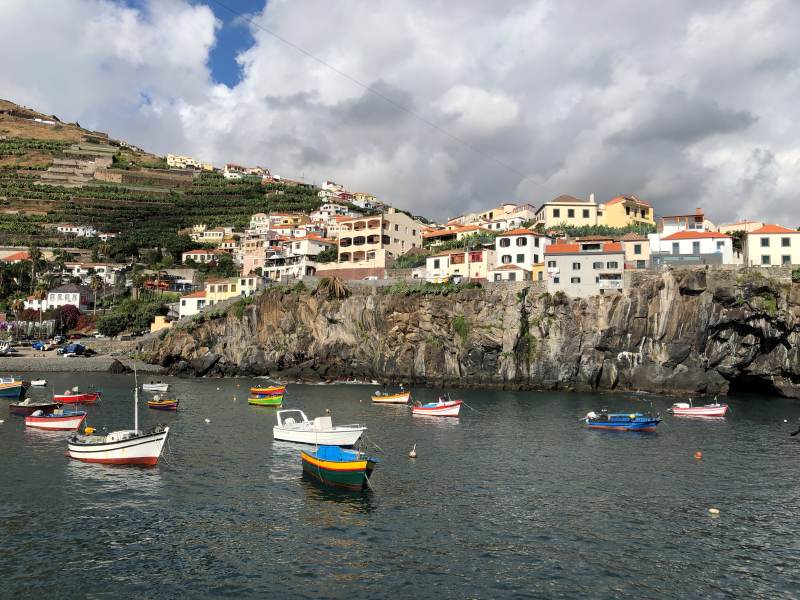 Camara de Lobos zátoka