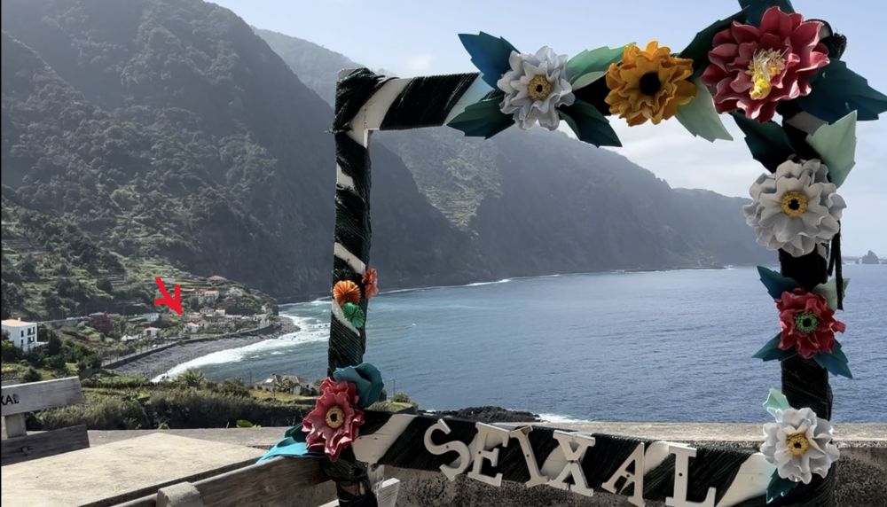 Seixal pohled z vyhlídky k domu na pronájem