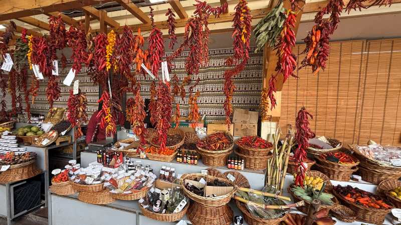 tržnice Funchal koření