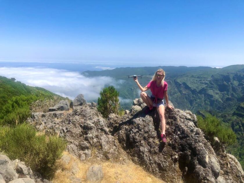 Pico Ruivo dron